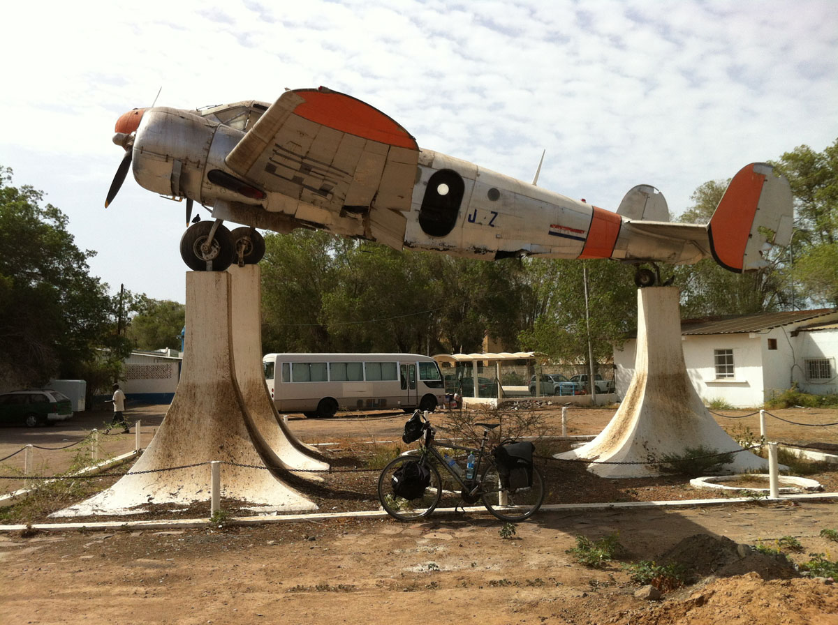 F-BEHI Beech D18S at the Djibouti Ambouli International Airport