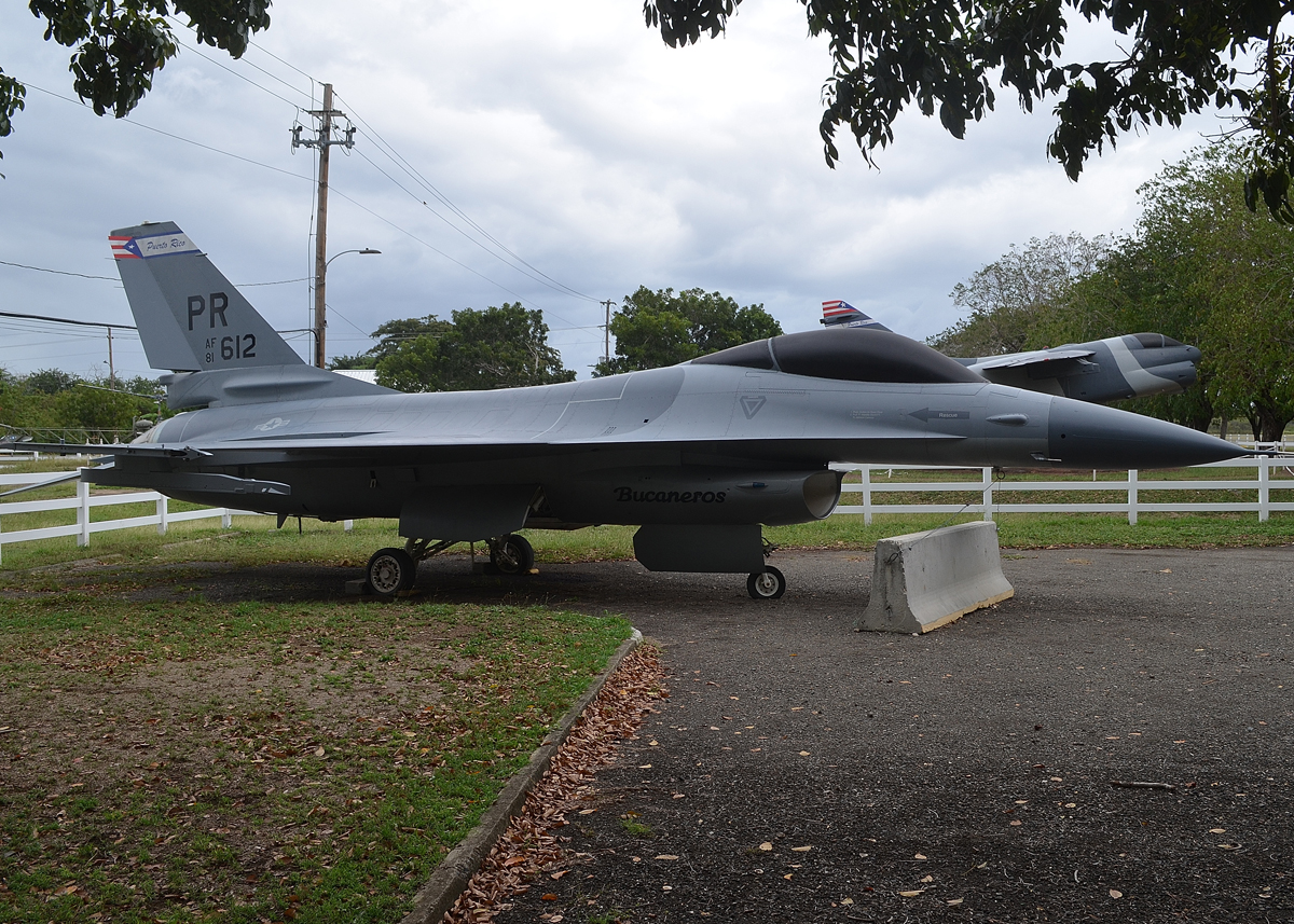 General Dynamics F-16A Fighting Falcon 80-0612/PR Puerto Rico Air National Guard