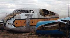 N9701F Fairchild C-82A Packet at Greybull, WY