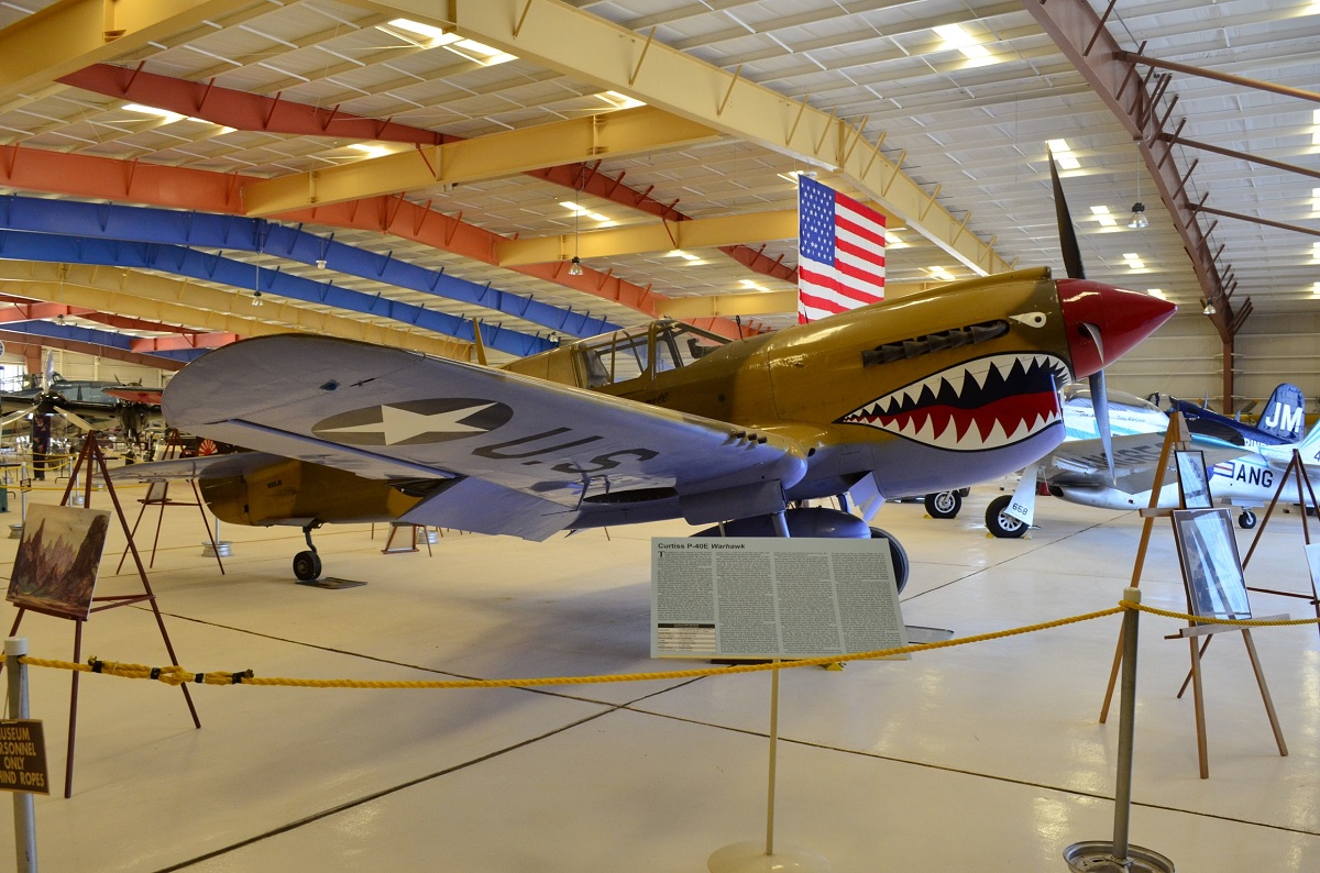 N95JB/38 Curtiss P-40E Kittyhawk - War Eagles Air Museum